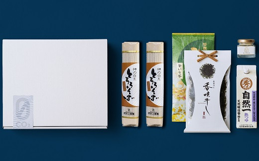 SAGAグルメセット（そば、うれしの茶つき）：B014-015