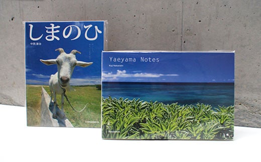 NN-14 中西康治 写真集「Yaeyama Notes」「しまのひ」2冊セット 810958 - 沖縄県石垣市