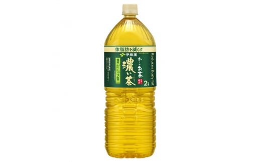2023年6月発送開始『定期便』お～いお茶濃い茶2L　6本(1ケース)全3回【5128881】 638028 - 兵庫県神河町