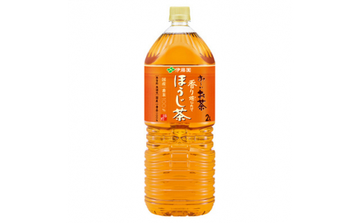 2023年4月発送開始『定期便』おーいお茶ほうじ茶2L　6本(1ケース)全3回【5128903】 638044 - 兵庫県神河町