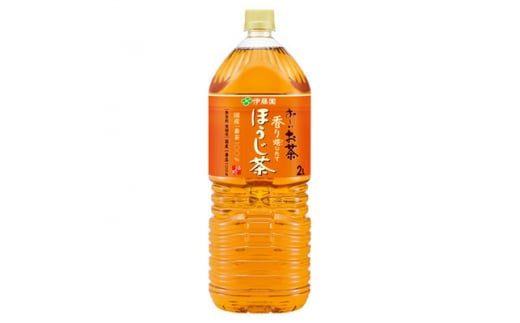 2023年11月発送開始『定期便』おーいお茶ほうじ茶2L　12本(2ケース)全3回【5128922】 638060 - 兵庫県神河町