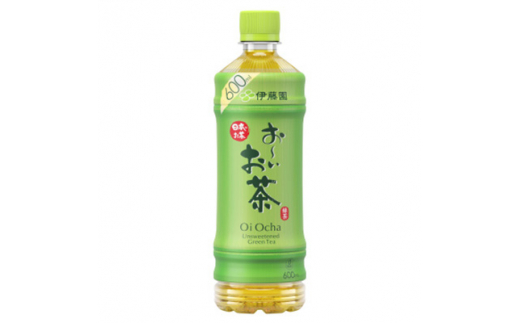2023年8月発送開始『定期便』お～いお茶緑茶600ml　24本(1ケース)全3回【5129075】 638174 - 兵庫県神河町