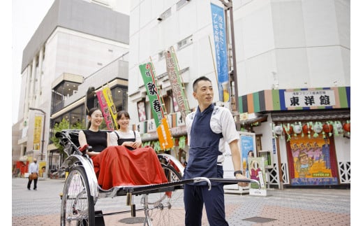 浅草人力車の一番の老舗！浅草観光人力車乗車チケット【２名様３０分コース】 - 東京都台東区｜ふるさとチョイス - ふるさと納税サイト