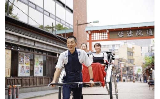 浅草人力車の一番の老舗！浅草観光人力車乗車チケット【２名様６０分コース】 - 東京都台東区｜ふるさとチョイス - ふるさと納税サイト