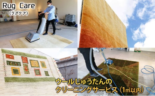 ウールじゅうたんのクリーニングサービス（1㎡以内）「Rug care（ラグケア）」 714607 - 新潟県新潟市