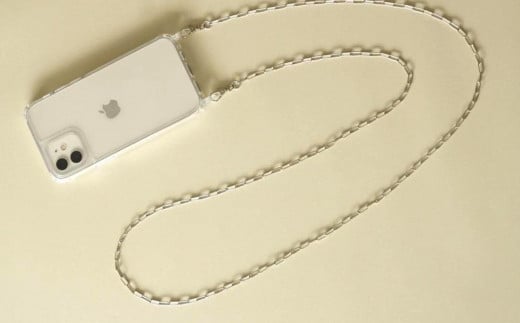 [Cherieオリジナルスマートフォンショルダー] smartphone shoulder - shine - / silver 1274697 - 東京都渋谷区