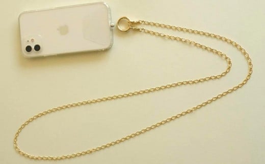 [Cherieオリジナルスマートフォンショルダー] smartphone shoulder - perch - / gold 1274692 - 東京都渋谷区