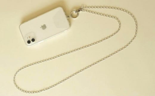 [Cherieオリジナルスマートフォンショルダー] smartphone shoulder - perch - / silver 1274693 - 東京都渋谷区