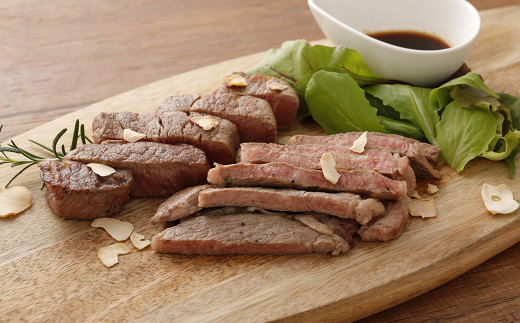 【定期便3ヶ月】 熊本県産 ステーキ用 あか牛 ヒレ肉 600g ロース肉 800g 牛肉 赤牛