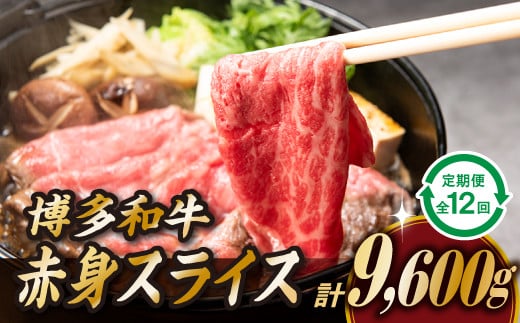 K035.博多和牛赤身スライス（定期便：全１２回）