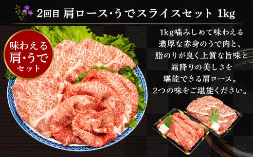 【6ヶ月定期便】熊本県産 A5等級 黒毛和牛 和王 食べ比べ