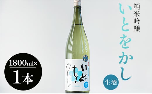 高木酒造 白ワインのようなお酒！純米吟醸いとをかし生酒一升瓶1800ml×1本 - お酒 日本酒 アルコール フルーティー Bgs-0010