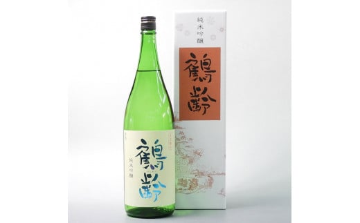 日本酒 青木酒造 鶴齢 純米吟醸 1800ml
