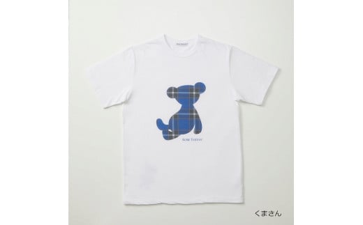 【神戸タータン】消臭機能付Tシャツ くまさんMサイズ 444583 - 兵庫県神戸市