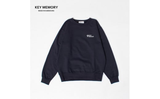 《2》【KEYMEMORY】裏起毛トレーナー NAVY 455435 - 神奈川県鎌倉市