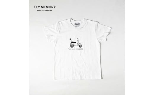 【3サイズ】【KEYEMORY鎌倉】ベスパTシャツ　WHITE 439701 - 神奈川県鎌倉市
