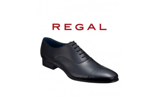 リーガル REGAL[2週間程度で発送]革靴 紳士ビジネスシューズ ストレートチップ ブラック 21VR BCS[奥州市産モデル] メンズ 靴 23.5cm