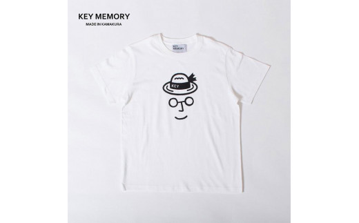 【1サイズ】【KEY MEMORY】Straw hat T-shirts WHITE 444059 - 神奈川県鎌倉市