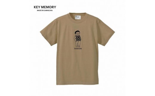 《1》レディースL・メンズS～M size　TONTON T-shirts BEIGE 455980 - 神奈川県鎌倉市