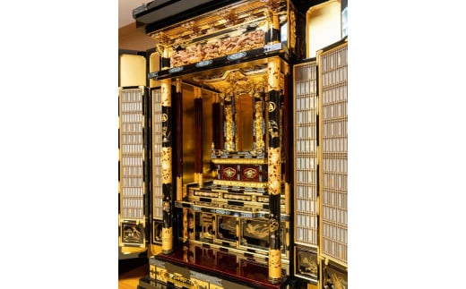 伝統的工芸品「名古屋仏壇」※世界でたった1つのお仏壇をオーダーメイド( 30号サイズ同等品)