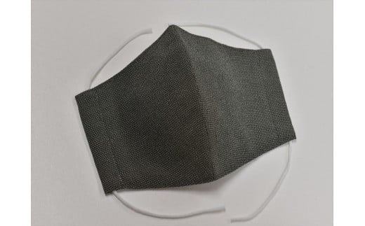 やまだ織謹製　洗えるシルクマスク サイズ  L 007-011 450812 - 新潟県南魚沼市