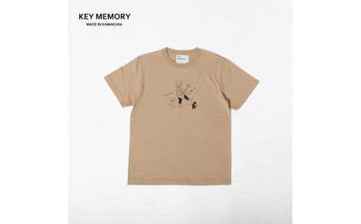 《1》レディースL・メンズS～M　ミュージックTシャツ　BEIGE 449315 - 神奈川県鎌倉市