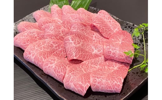 和歌山県産 黒毛和牛「熊野牛」 特選ミスジ(希少部位)焼肉用 400g 4等級以上 585039 - 和歌山県印南町