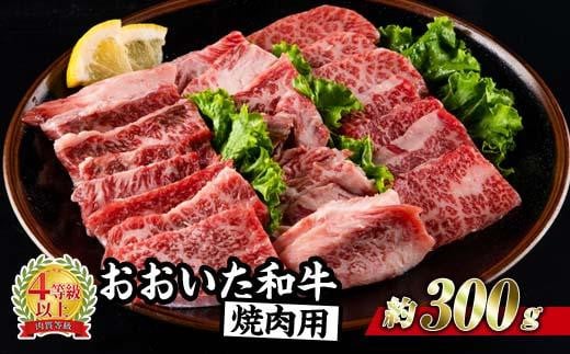 おおいた和牛 焼肉 (300g) -百年の恵み-【BD164】【西日本畜産 (株)】