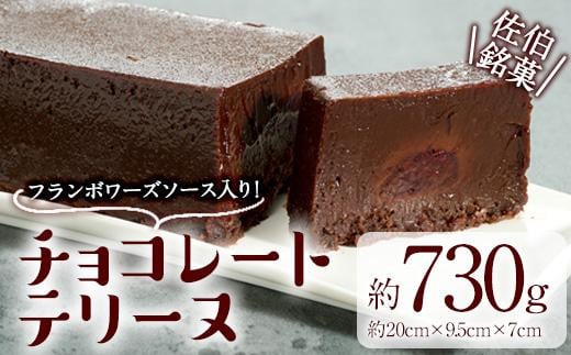 ショコラ・テリーヌ 1本320g] 温度帯で3度「食感・味わい」が変わる