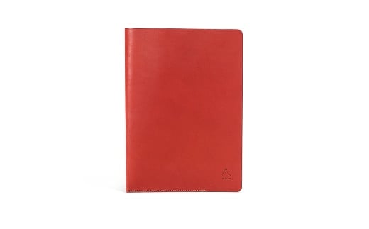 【minca】栃木レザー のA4レザーファイル 書類ケース/Document holder 01/レッド　485 700507 - 栃木県栃木市