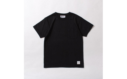 《3》メンズL　ポケットTシャツ　BLACK 449357 - 神奈川県鎌倉市