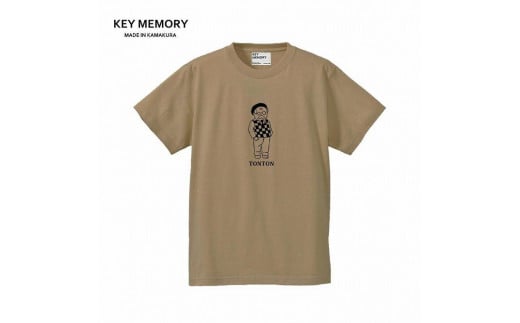 《2》メンズL size　TONTON T-shirts BEIGE