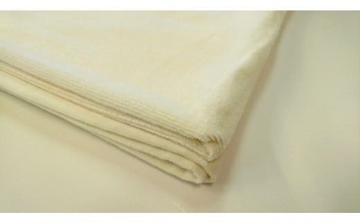 軽量シール織綿毛布　横ボーダー（アイボリー）　松岡織物株式会社 441686 - 和歌山県かつらぎ町