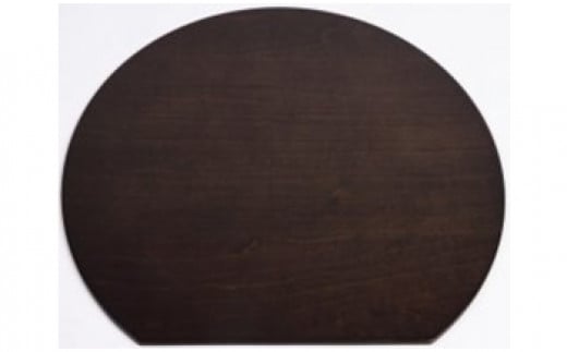 木製ランチョンマット コクタン調【紀州漆器】 477417 - 和歌山県海南市