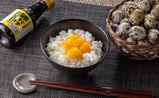 【健康的な朝食に】生産量日本一！豊橋のうずら卵かけごはんセット 636000 - 愛知県豊橋市