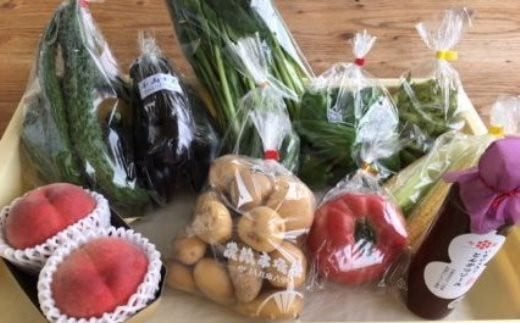 JA直売所　季節の新鮮野菜・加工品セット