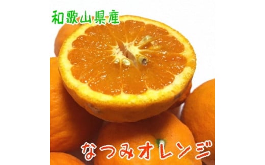 ご家庭用訳あり濃厚なつみオレンジ　約３．５kg　【先行予約】【初夏の美味】 597453 - 和歌山県印南町