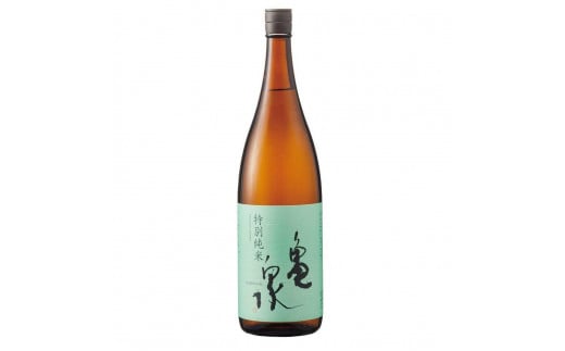 亀泉  特別純米酒  1800ｍL　1本 438331 - 高知県高知市