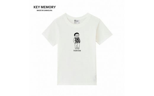 [KEY MEMORY]TONTON T-shirts WHITE
