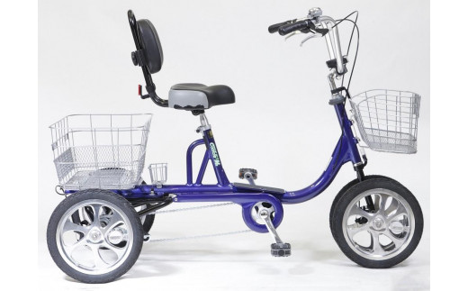 【ブルー】シニアのための安心、安全四輪自転車エアロクークルM2 533158 - 愛知県名古屋市