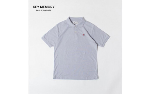 [KEY MEMORY]Three polo shirts OXGRAY