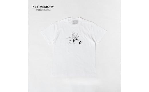 《1》レディースL・メンズS～M　ミュージックTシャツ　WHITE 449311 - 神奈川県鎌倉市