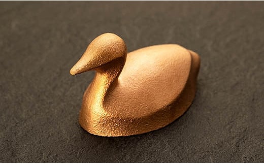環境に優しい銅製インテリア（滋賀県の鳥かいつぶり・大1個） 802574 - 滋賀県彦根市