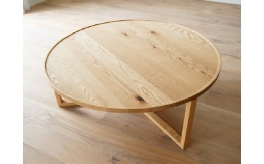 ふるさと納税 福岡県 大川市 SPAGO Circle Table 070 High oak-