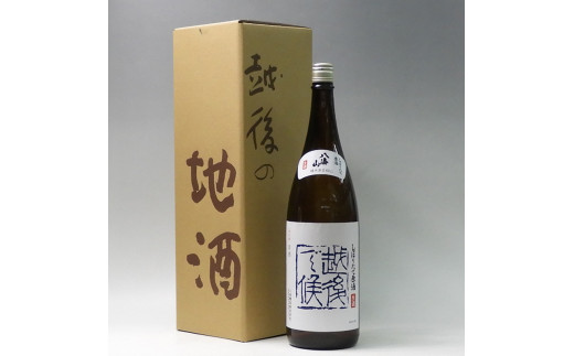 日本酒 八海山 しぼりたて原酒 越後で候 青越後 1800ml