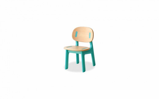 旭川家具 いさみや pon(ポン) Bambi Chair(バンビチェア) ソーダ色_