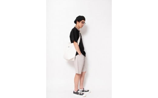 【KEY MEMORY】Hard shoulder Bag WHITE