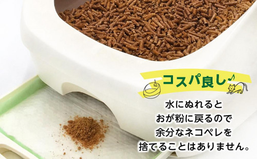 【猫砂 ネコペレ 5kg×4袋】 木質ペレット 袋タイプ|株式会社イワクラ 環境事業部