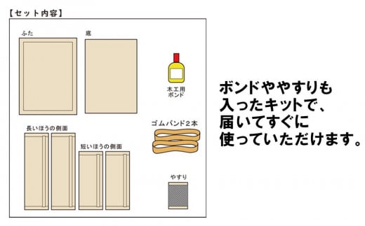 【函七工房】サシモノッチ（サシモノ製作キット）（檜） - 京都府京都市｜ふるさとチョイス - ふるさと納税サイト