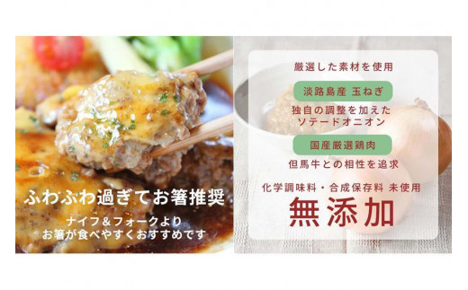 兵庫県豊岡市のふるさと納税 但馬牛ハンバーグ（10個）ハンバーグ専門店「ビアドリット」